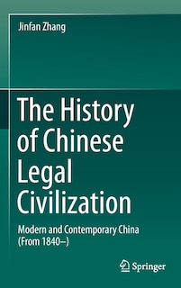 Front cover_The History of Chinese Legal Civilization
