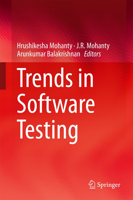 Front cover_Trends In Software Testing