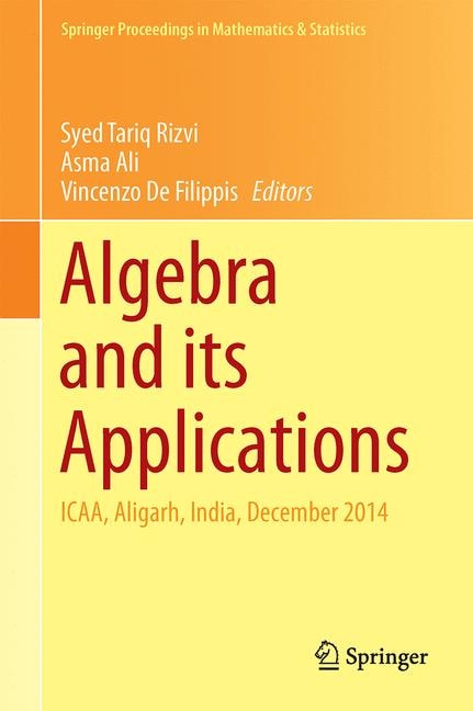 Couverture_Algebra And Its Applications