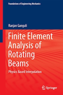 Couverture_Finite Element Analysis Of Rotating Beams