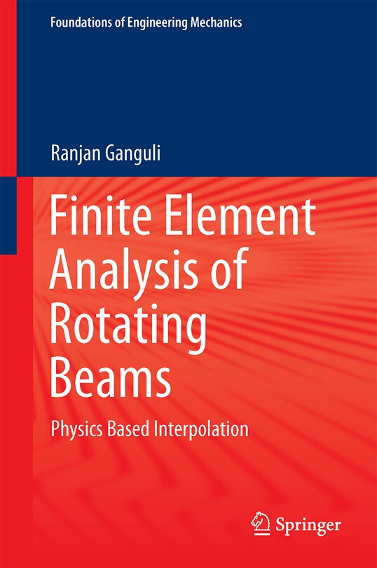 Couverture_Finite Element Analysis Of Rotating Beams