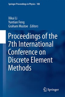 Couverture_Proceedings Of The 7th International Conference On Discrete Element Methods