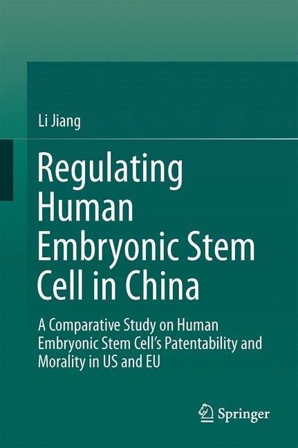 Couverture_Regulating Human Embryonic Stem Cell In China