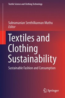 Couverture_Textiles And Clothing Sustainability