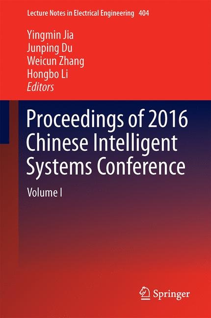 Front cover_Proceedings Of 2016 Chinese Intelligent Systems Conference