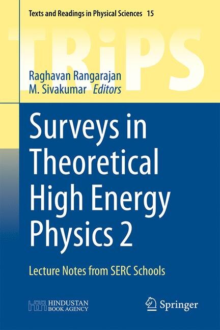 Couverture_Surveys In Theoretical High Energy Physics - 2