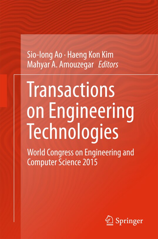 Couverture_Transactions On Engineering Technologies
