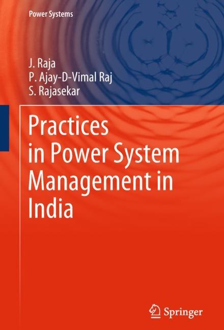 Front cover_Practices In Power System Management In India