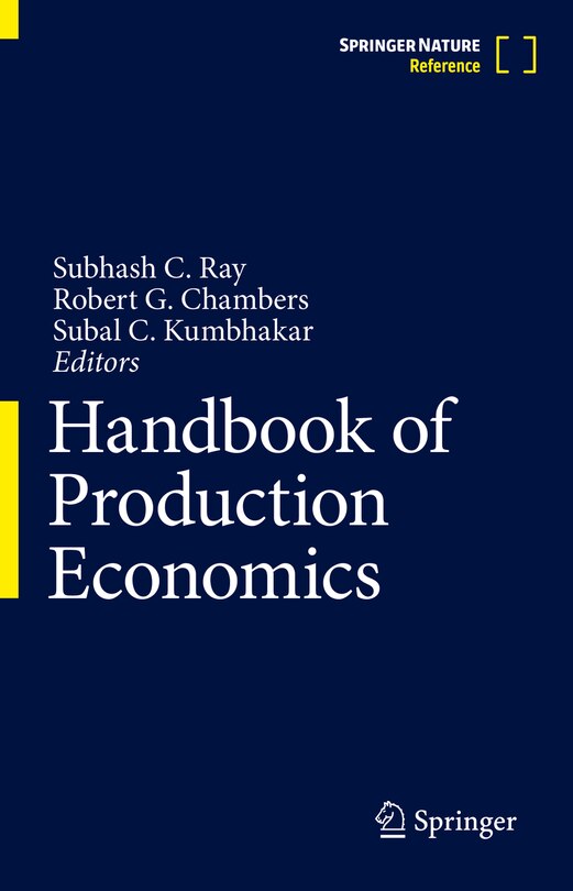 Front cover_Handbook of Production Economics