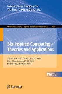 Front cover_Bio-inspired Computing - Theories and Applications