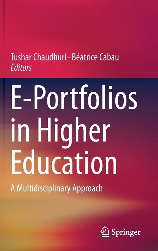 Front cover_E-portfolios In Higher Education