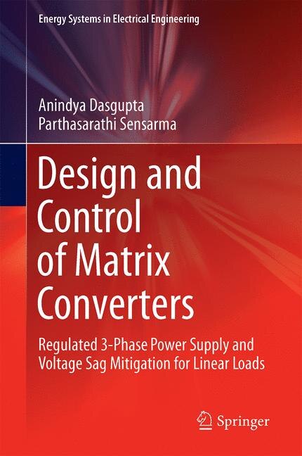 Couverture_Design And Control Of Matrix Converters