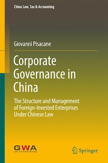 Couverture_Corporate Governance In China
