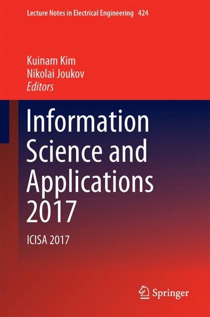 Front cover_Information Science And Applications 2017
