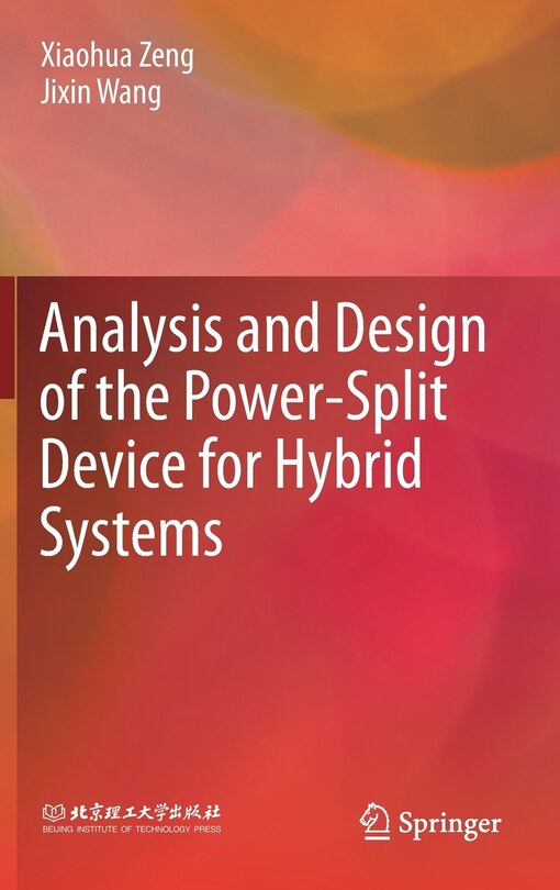 Front cover_Analysis And Design Of The Power-split Device For Hybrid Systems