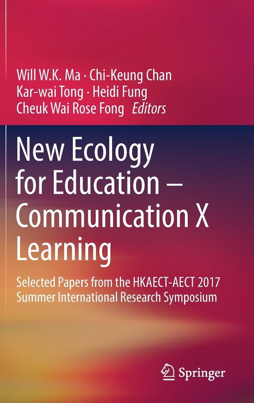 Front cover_New Ecology For Education - Communication X Learning