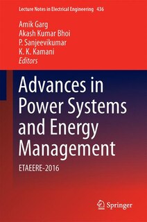 Front cover_Advances In Power Systems And Energy Management