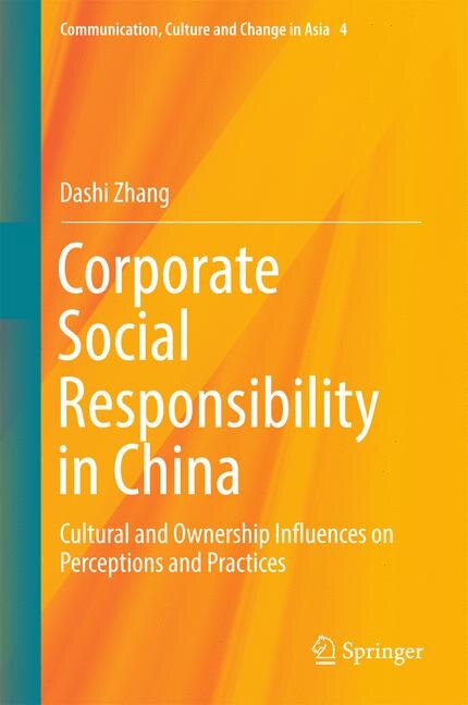 Front cover_Corporate Social Responsibility In China