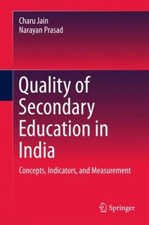 Couverture_Quality Of Secondary Education In India
