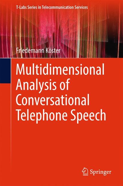Front cover_Multidimensional Analysis Of Conversational Telephone Speech