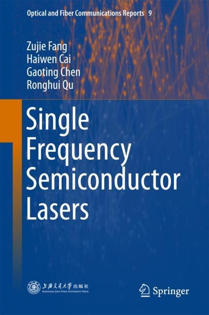 Front cover_Single Frequency Semiconductor Lasers
