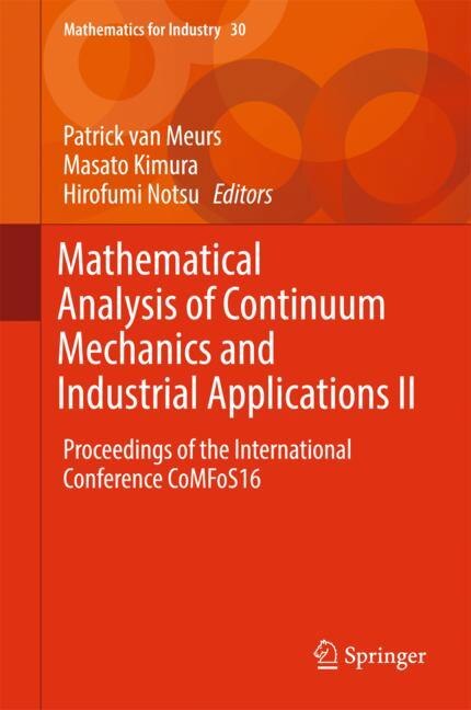 Front cover_Mathematical Analysis Of Continuum Mechanics And Industrial Applications Ii