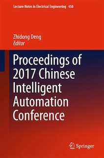 Front cover_Proceedings Of 2017 Chinese Intelligent Automation Conference