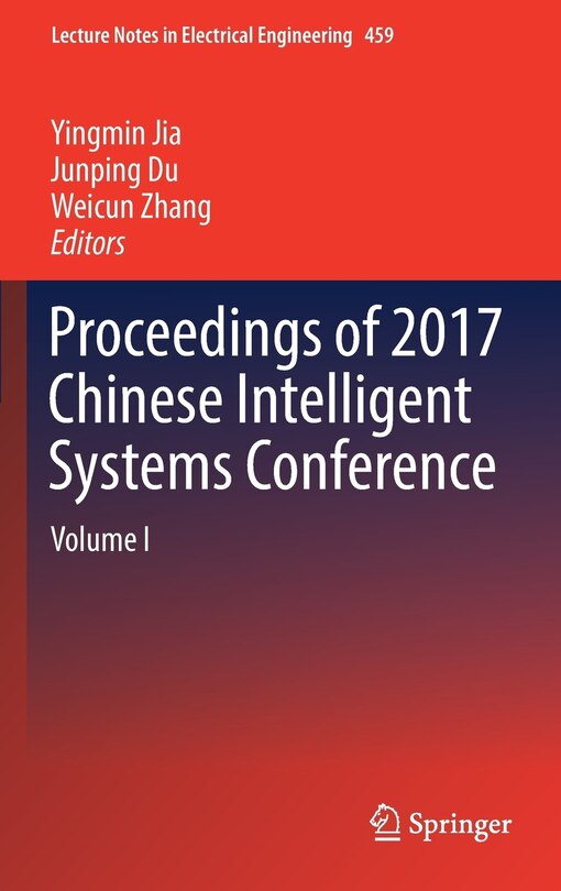 Front cover_Proceedings Of 2017 Chinese Intelligent Systems Conference