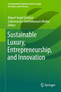 Front cover_Sustainable Luxury, Entrepreneurship, And Innovation
