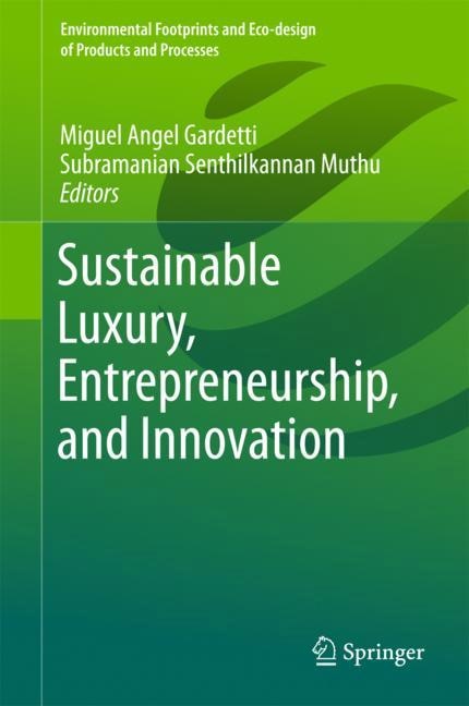 Front cover_Sustainable Luxury, Entrepreneurship, And Innovation