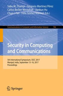 Front cover_Security In Computing And Communications