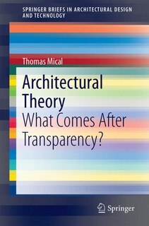 Front cover_Architectural Theory