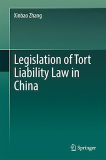 Front cover_Legislation Of Tort Liability Law In China