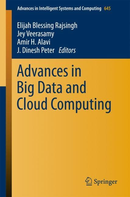 Front cover_Advances In Big Data And Cloud Computing