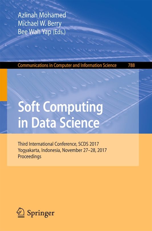Front cover_Soft Computing In Data Science