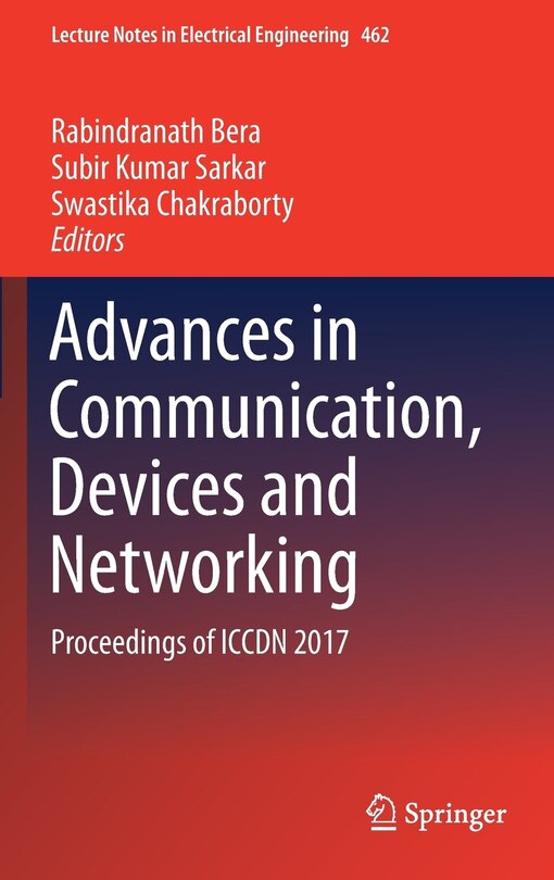 Front cover_Advances In Communication, Devices And Networking