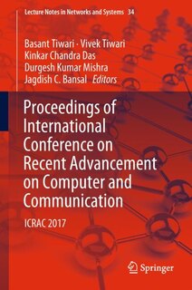 Couverture_Proceedings Of International Conference On Recent Advancement On Computer And Communication