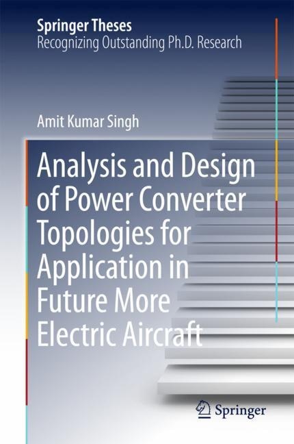 Couverture_Analysis And Design Of Power Converter Topologies For Application In Future More Electric Aircraft