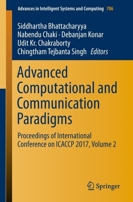 Front cover_Advanced Computational And Communication Paradigms