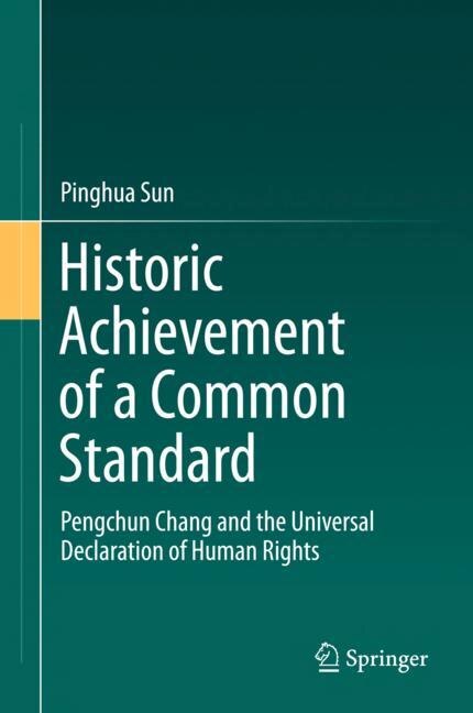 Front cover_Historic Achievement Of A Common Standard