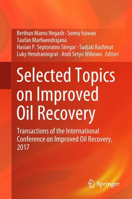 Front cover_Selected Topics On Improved Oil Recovery