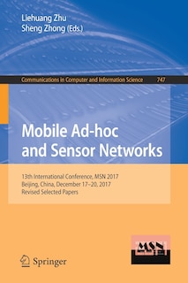 Couverture_Mobile Ad-hoc and Sensor Networks