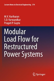Couverture_Modular Load Flow For Restructured Power Systems