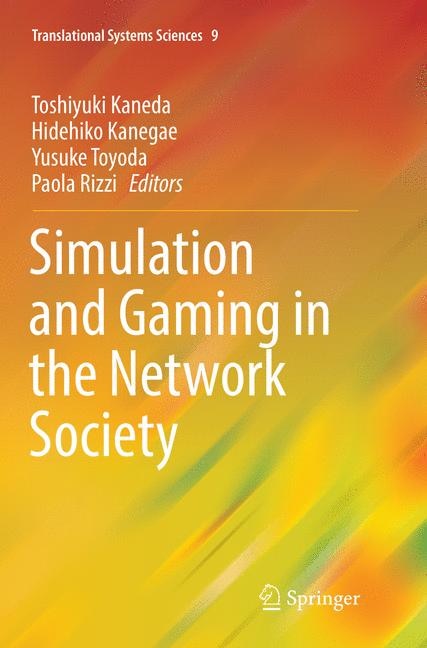 Couverture_Simulation And Gaming In The Network Society