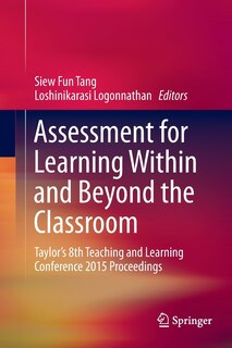 Front cover_Assessment For Learning Within And Beyond The Classroom