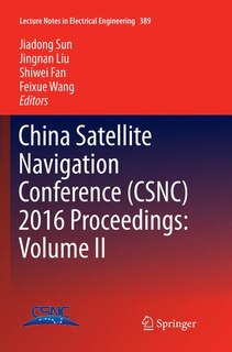 Front cover_China Satellite Navigation Conference (csnc) 2016 Proceedings