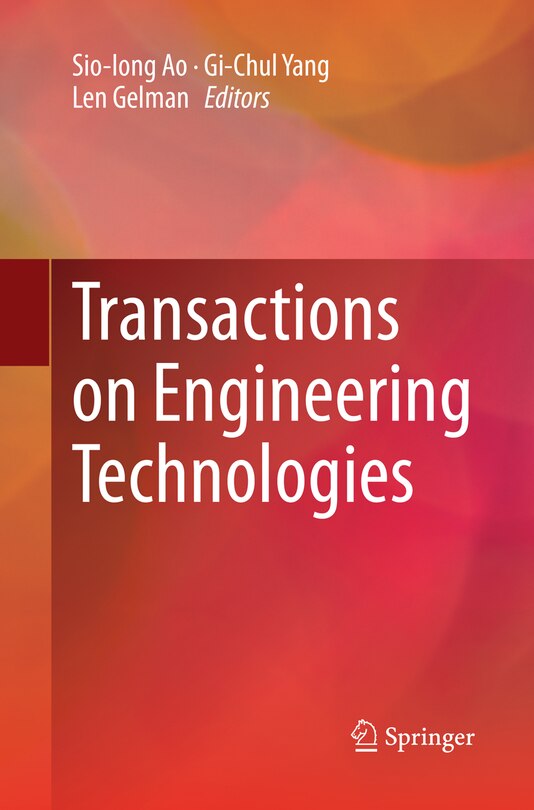 Front cover_Transactions On Engineering Technologies