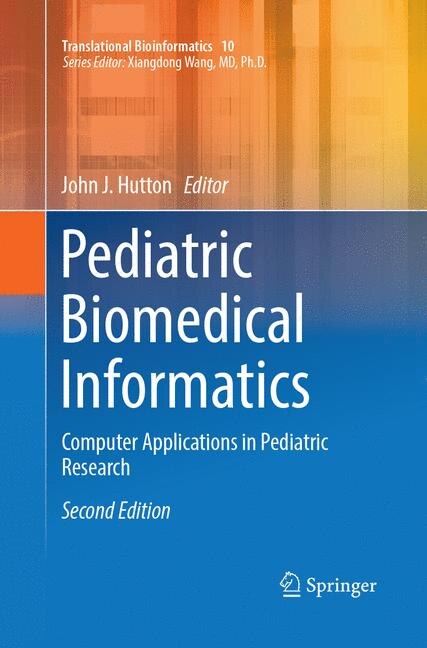 Front cover_Pediatric Biomedical Informatics