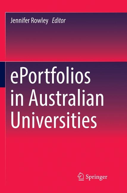 Front cover_Eportfolios In Australian Universities