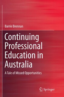 Couverture_Continuing Professional Education In Australia